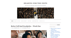 Desktop Screenshot of headingfortheexits.com